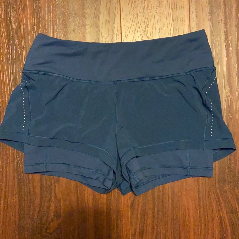 Lulu lemon navy blue shorts